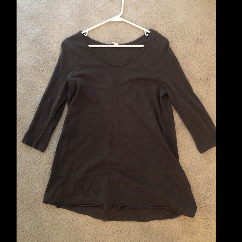 army green top